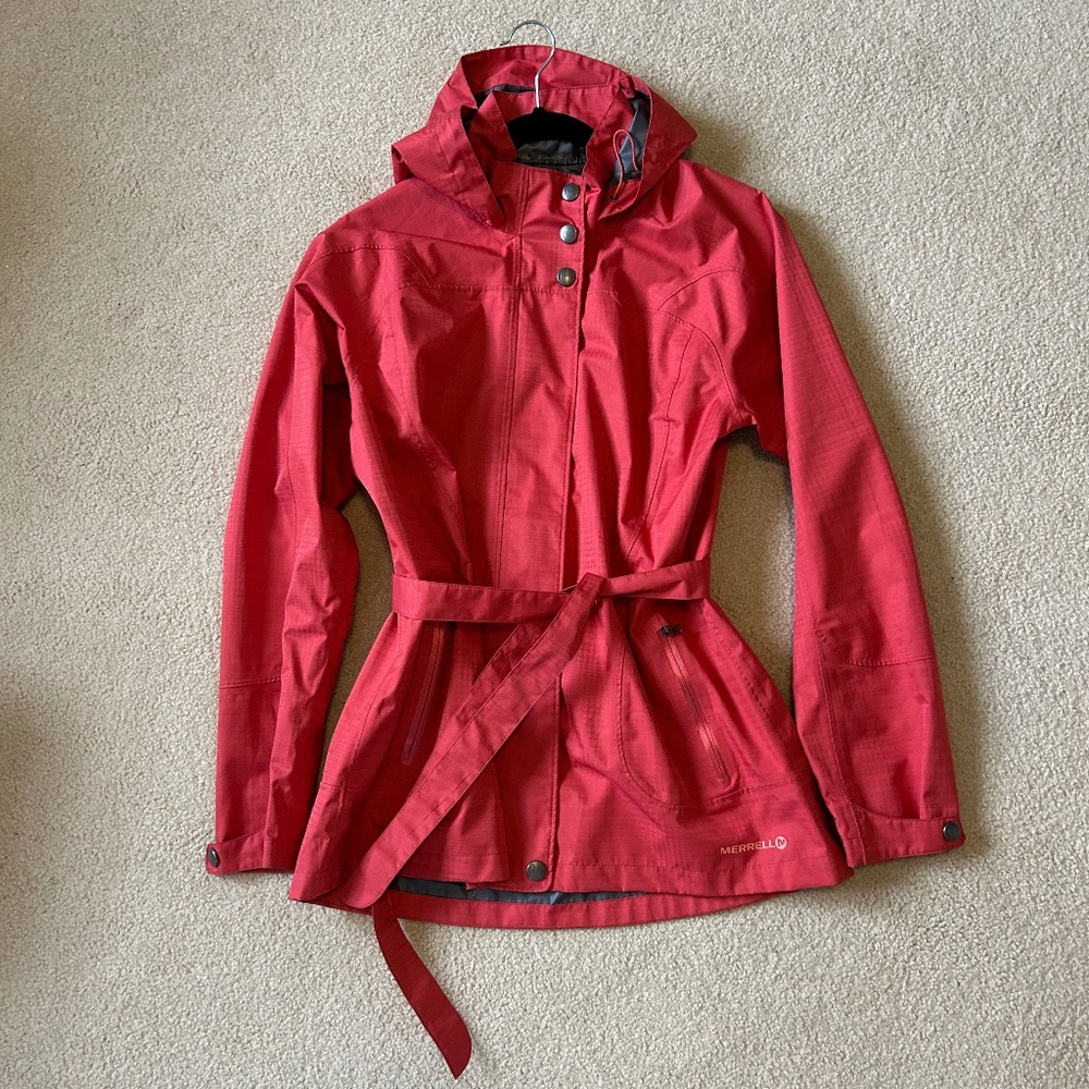 Merrell opti-shell belted jacket M